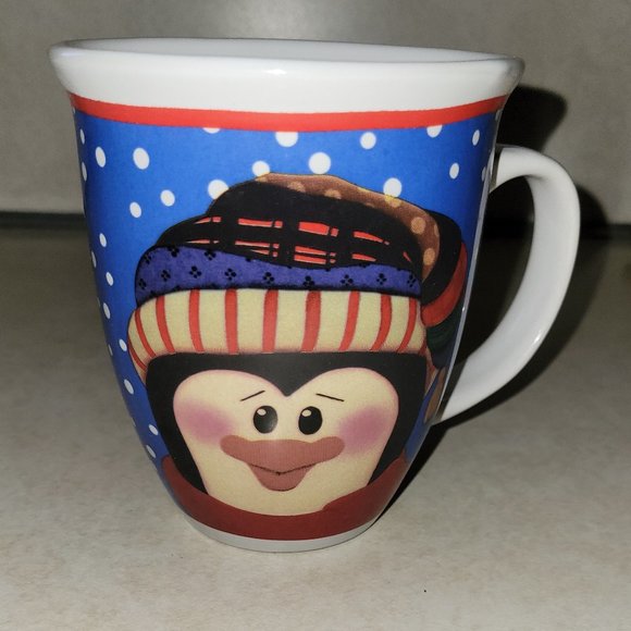 Coffee/ Tea Mug, Christmas Penguin - Picture 1 of 4